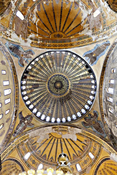 Plafond et dôme de Haghia Sophia — Photo