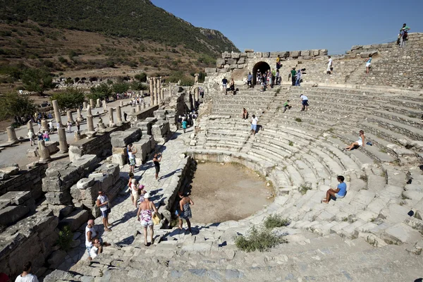 A Odeion, Ephesus, Izmir, Törökország — Stock Fotó