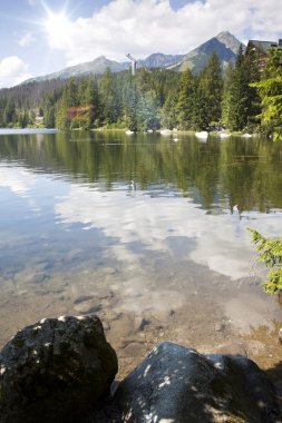 Strbske pleso - Vysoke Tatry, High Tatras clipart