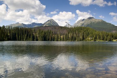 Strbske pleso - yüksek tatras, vysoke tatry