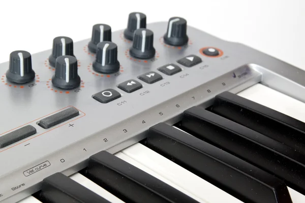 MIDI klavye — Stok fotoğraf