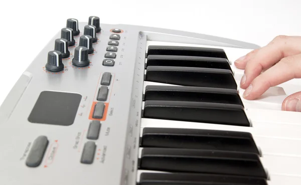 MIDI klavye — Stok fotoğraf