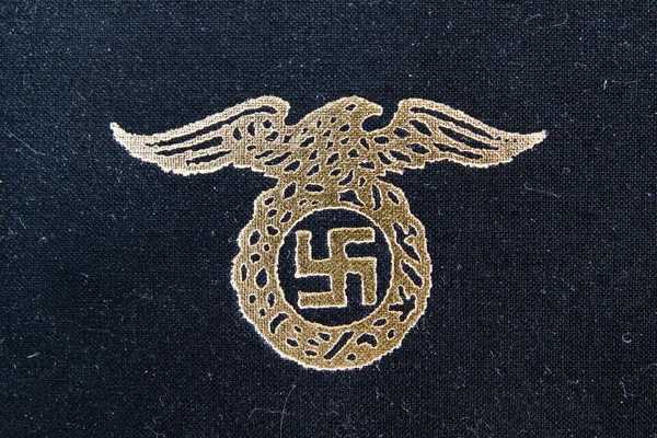 Nacistický orel odznak — Stock fotografie