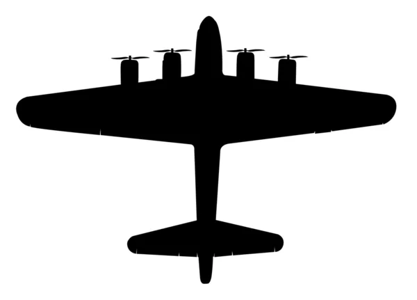 Vliegtuig — Stockvector