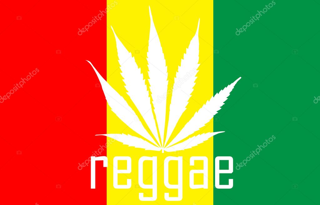 Rastafarian reggae flag