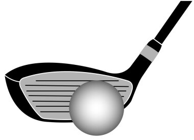 Golf Club Iron Illustration