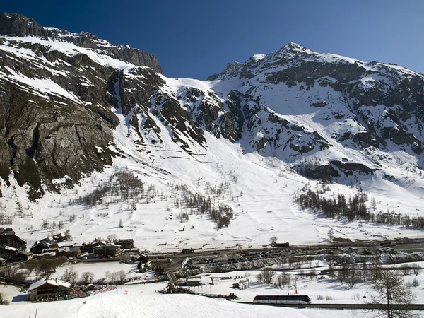 Skigebied Tignes, Val d'Isere — Stockfoto