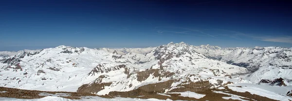 Ski resort Tignes panorama — Stockfoto
