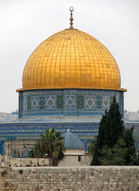 Kudüs'te rock Camii kubbe