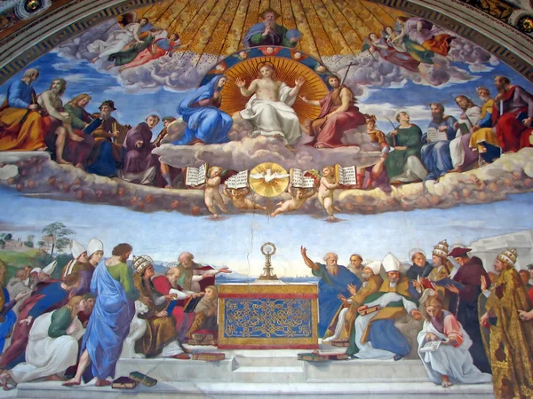 La Sala de la Segnatura en el Museo Vaticano —  Fotos de Stock