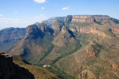 Blyde River Canyon - The Three Rondavels, South Africa clipart