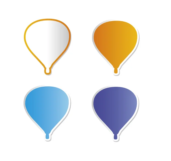 Symbole - Balon — Image vectorielle