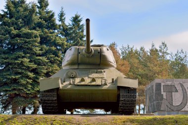 Tank T-34 clipart