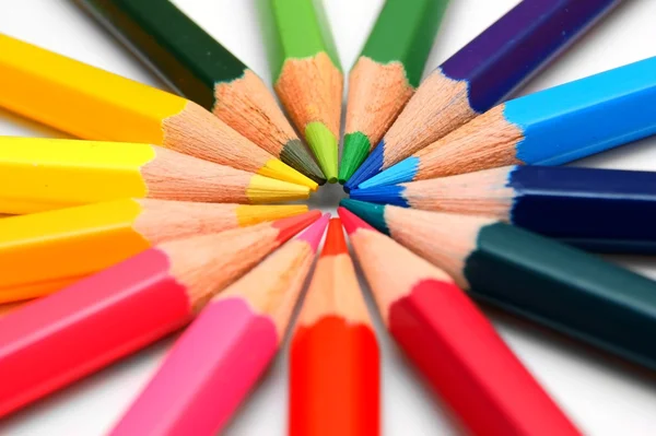 Kleur potloden. — Stockfoto