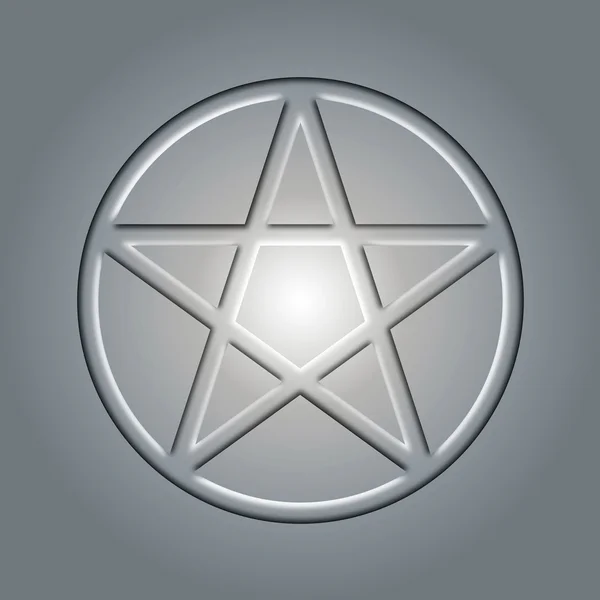 Pentagram Rechtenvrije Stockvectors