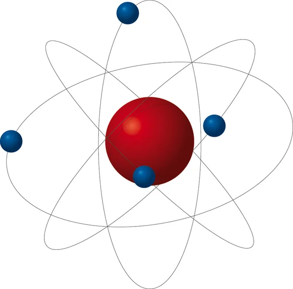 Tek atom Vektör Grafikler
