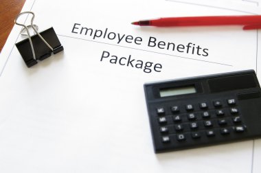 Benefits package clipart