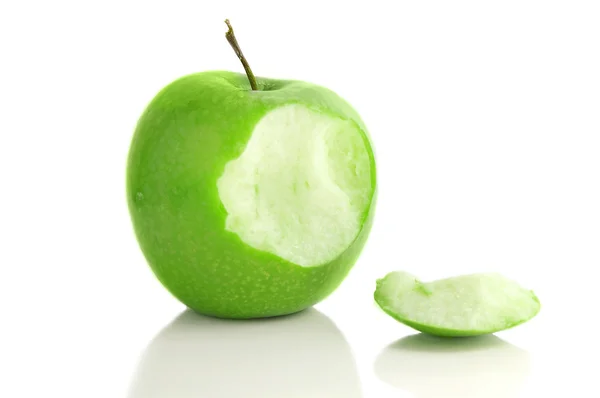 Mordedura de manzana — Foto de Stock