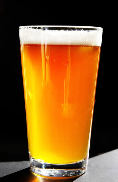 Amber beer — Stock Photo, Image