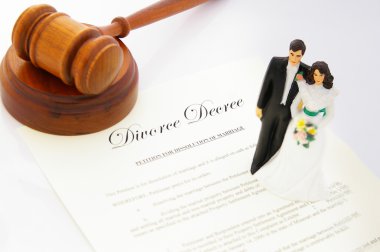 Divorce decree clipart