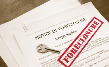 Home foreclosure clipart