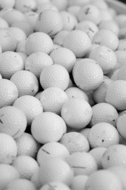 Golf balls clipart