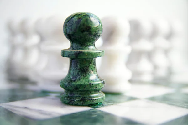 First pawn — Stock Photo, Image