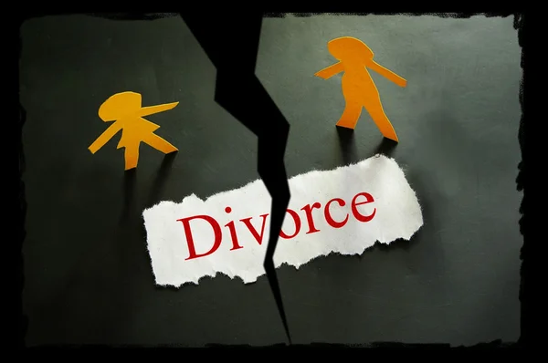 Texte du divorce — Photo