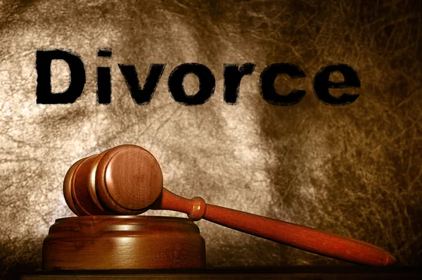Концепція розлучення — стокове фото