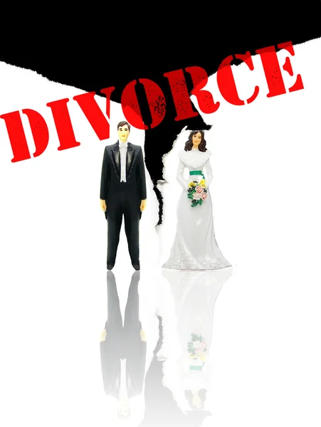 Skilsmässobegreppet — Stockfoto