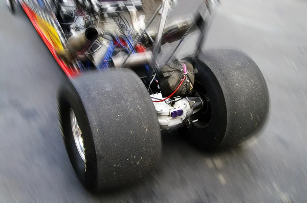 Dragster rear tires — Stock Photo, Image
