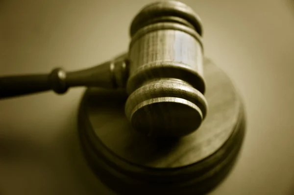 Judge's gavel — Stock Photo, Image