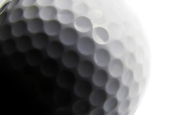 Bola de golfe close-up — Fotografia de Stock