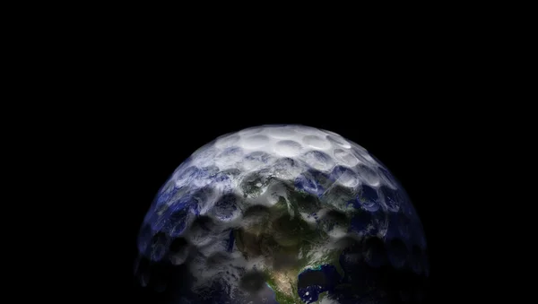 Golf planet — Stock Photo, Image