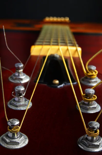 Closeup of guitar — Stock Photo, Image