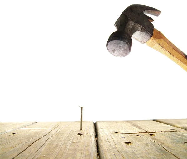 Golpe de martillo — Foto de Stock