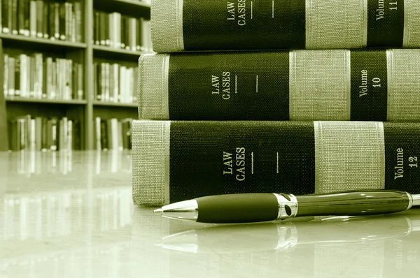 法律书籍 — 图库照片