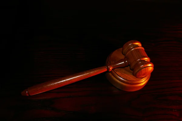 Zákon kladívkem — Stock fotografie