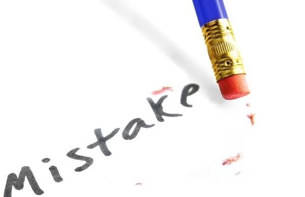 Pencil erase — Stock Photo, Image