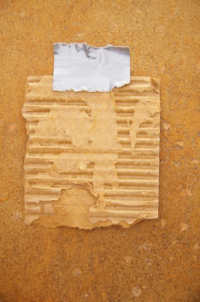 Шматок розрізаного паперу — стокове фото