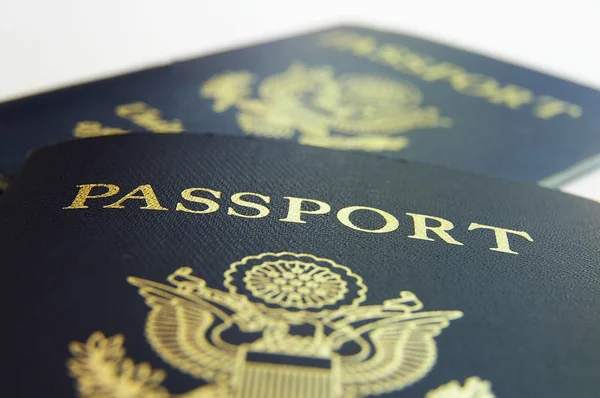 Американський паспорти — стокове фото
