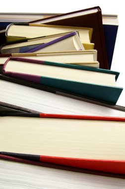r kitap yığını