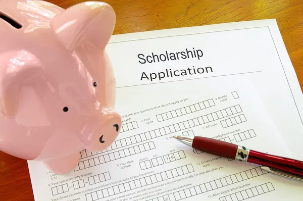 Scholarship application — Stock Photo, Image