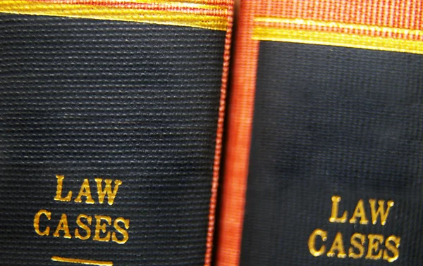 Lawbooks — Stockfoto