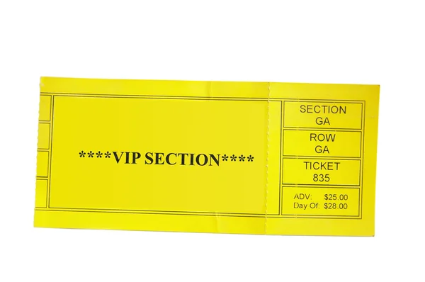 Speciale gebeurtenis ticket — Stockfoto