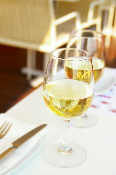 Vino Bianco — Foto Stock