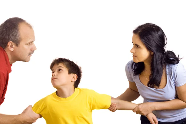 Conflict in family — Stock Photo, Image