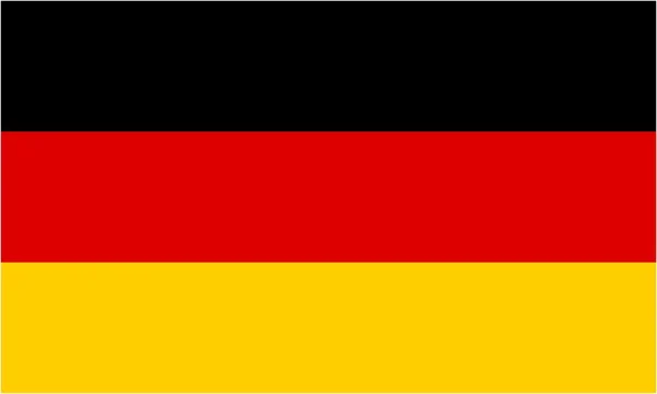 Tysk flagg – stockvektor