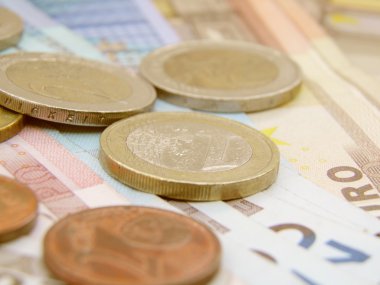 Euro para birimi banknot ve madeni paralar