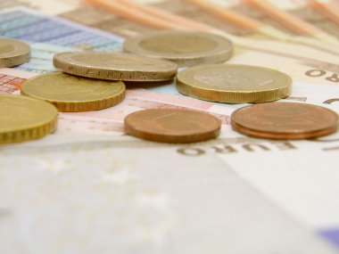 Euro para birimi banknot ve madeni paralar